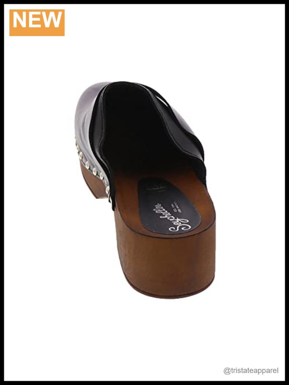 Seychelles Leather Clog Block Heel Closed Toe Slip-On Casual Made in Italy - Picture 6 of 6